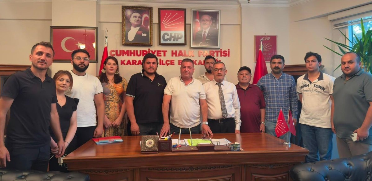 CHP Karatay İlçe Başkanlığı Görevine Ali Yücel Getirildi