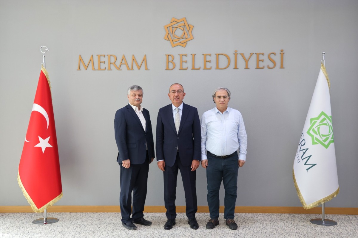 Konya Tabip Odası’ndan Meram Belediye Başkanı Mustafa Kavuş’a Ziyaret
