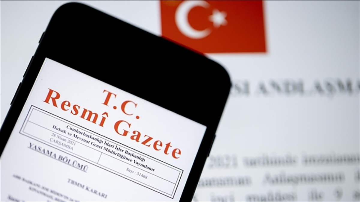 Resmi Gazete'de Bugün (01.08.2026)
