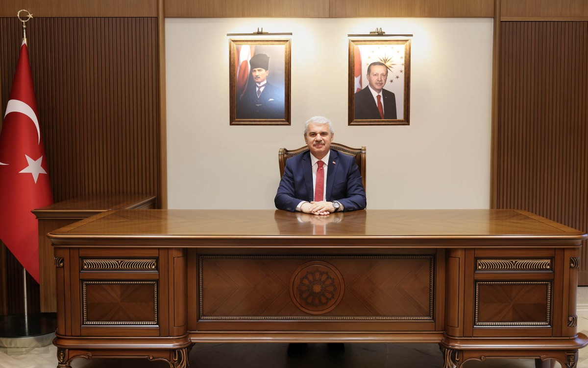 Vali İbrahim Akın’ın, Gazi Mustafa Kemal Atatürk’ün Konya’ya Gelişinin 106. Yıldönümü Mesajı