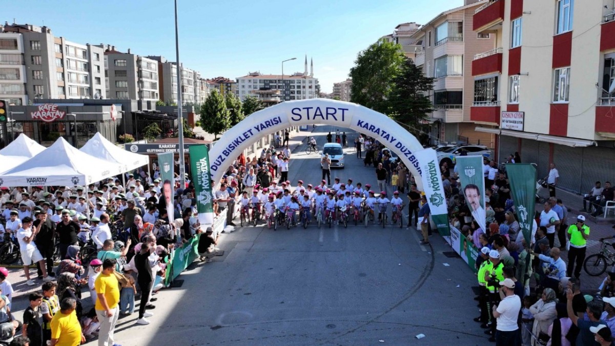 Karatay'da 11.Düz Bisiklet Yarışı İçin Heyecan Başlıyor