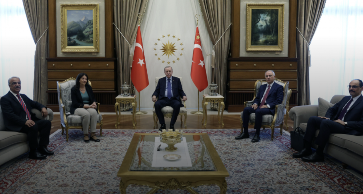 Cumhurbaşkanı Erdoğan, DEM Parti Heyetini Kabul Etti