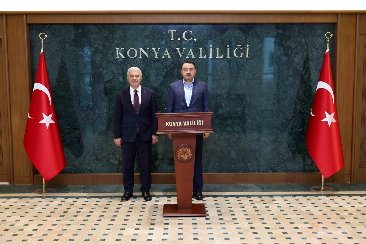 Vali İbrahim Akın, Kütahya Valisi Musa Işın’ı Misafir Etti