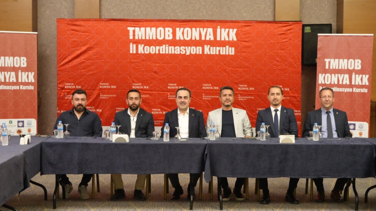 Başkan Öztürk, TMMOB Konya İKK İstişare Toplantısı’na Katıldı