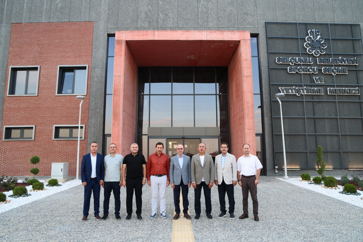 Selçuklu’nun Sporcu Yetiştirme Merkezi’ne Başkanlardan Tam Not