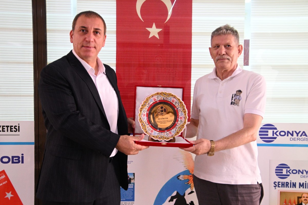 Oda Başkanı Ali Gökçek’ten Gazetemize Ziyaret