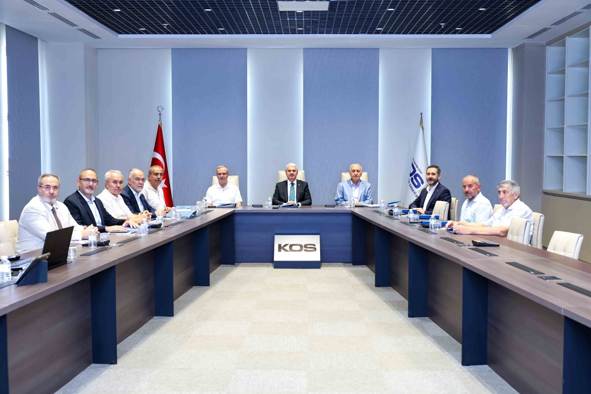 Konya OSB Müteşebbis Heyet Toplantısı Vali İbrahim Akın Başkanlığında Gerçekleştirildi