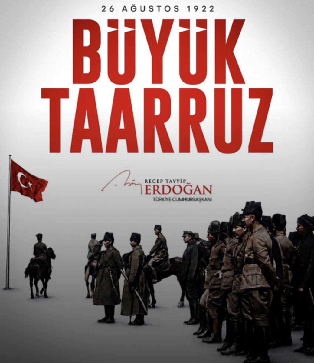 Cumhurbaşkanı Erdoğan’dan Büyük Taarruz’un 104’üncü Yıl Dönümü Mesajı