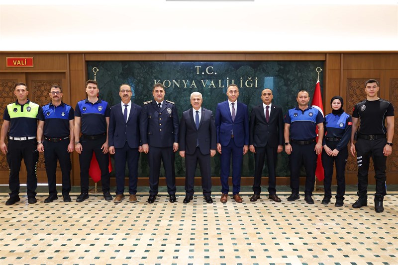 Zabıta Teşkilatından Vali Akın’a Ziyaret