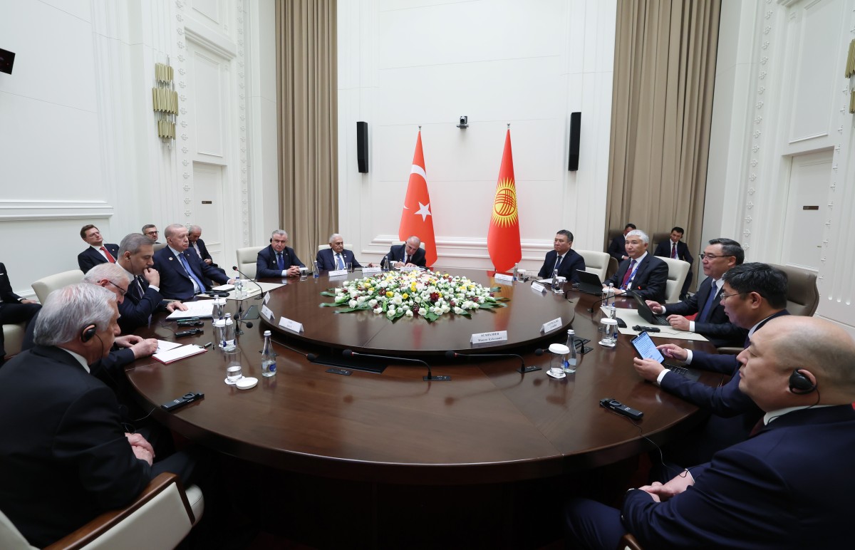 Cumhurbaşkanı Erdoğan’ın, Kırgızistan Cumhurbaşkanı Caparov İle Görüşmesine İlişkin Açıklama