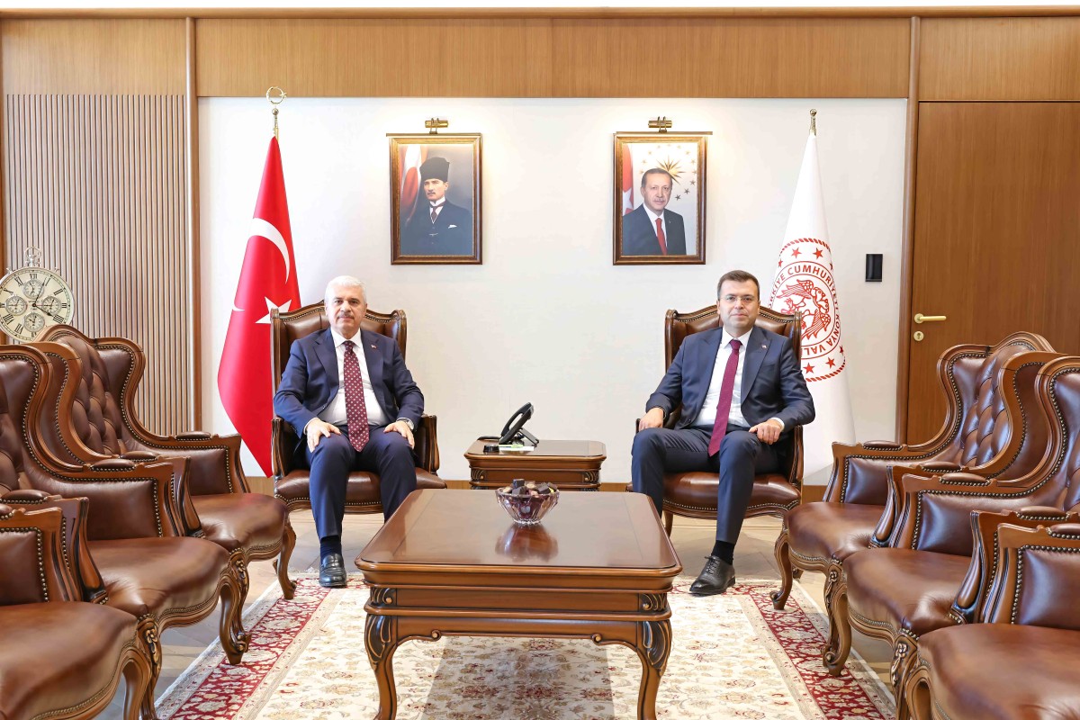 Vali İbrahim Akın, Niğde Valisi Nedim Akmeşe’yi Misafir Etti