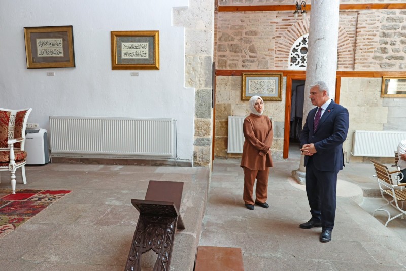 Vali İbrahim Akın'dan Ali Gav Mahmudiye KOMEK’e Ziyaret