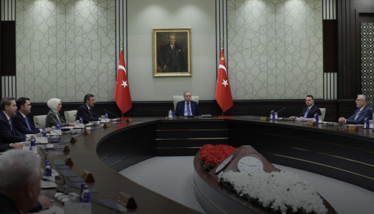 Cumhurbaşkanlığı Kabinesi Toplandı