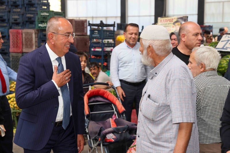 Esnaf ve Vatandaş İstedi Meram Belediyesi Yeniledi