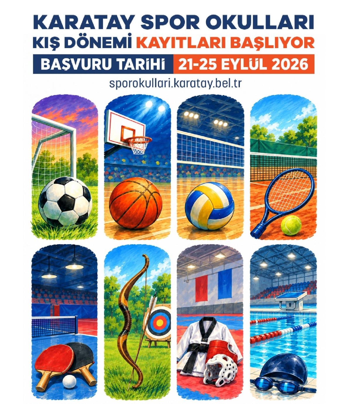 Kış Spor Okulları’nda Kayıtlar Başlıyor