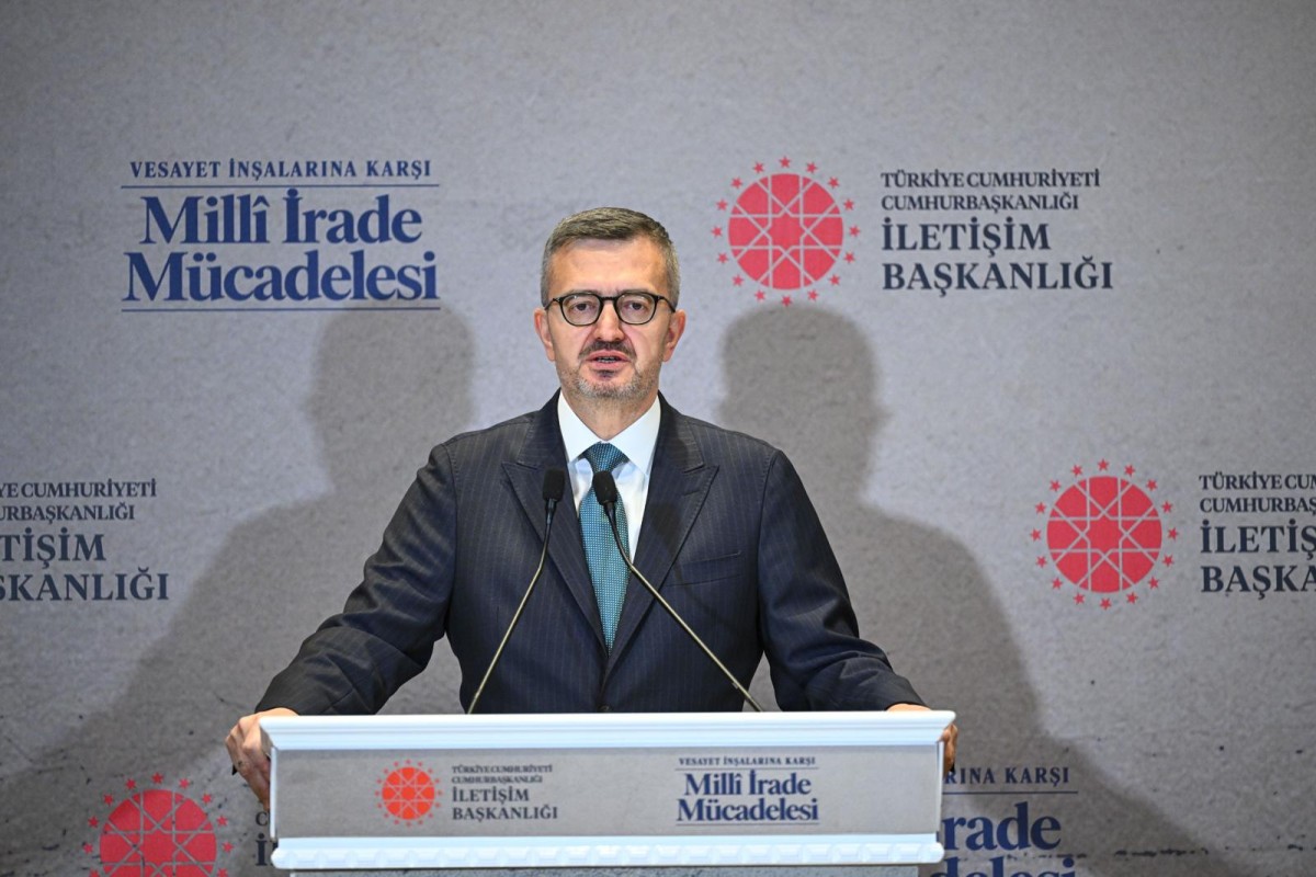 İletişim Başkanı Duran, “Vesayet İnşalarına Karşı Millî İrade Mücadelesi Paneli