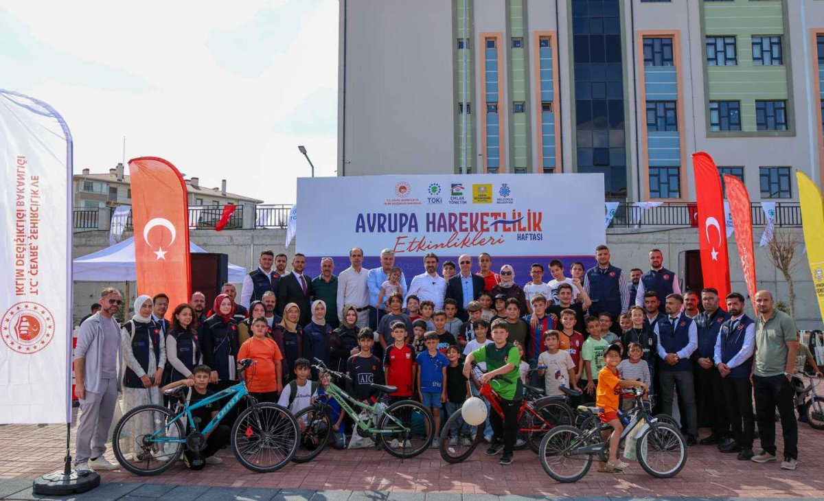 Selçuklu’da Avrupa Hareketlilik Haftası’na Özel Bisiklet Etkinliği