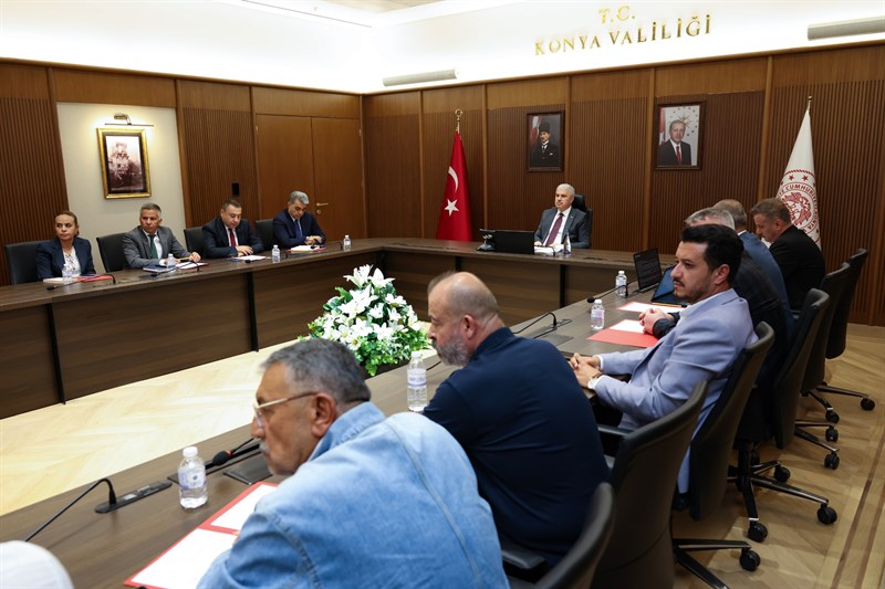Turizm Geliştirme Ajansı Toplantısı, Vali İbrahim Akın Başkanlığında Gerçekleştirildi
