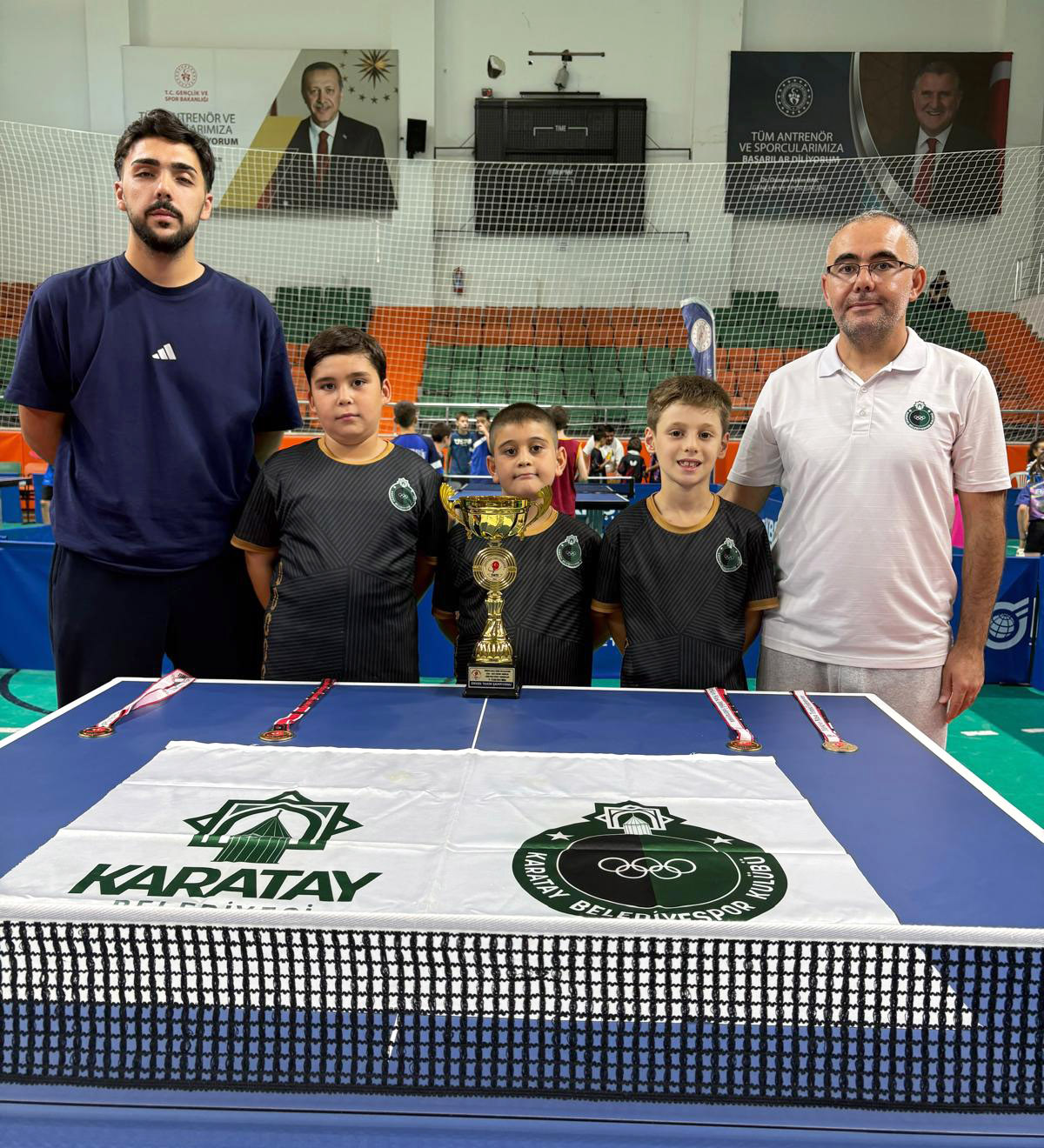 Karatay Belediyespor Masa Tenisi Takımı’ndan Muğla’da Gururlandıran Başarı