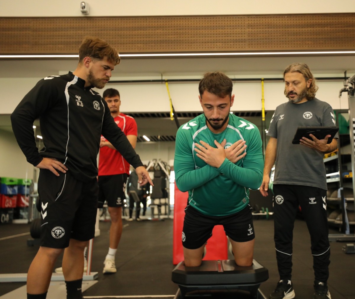 Konyaspor’da Futbolcular Sağlık ve Performans Testinden Geçti