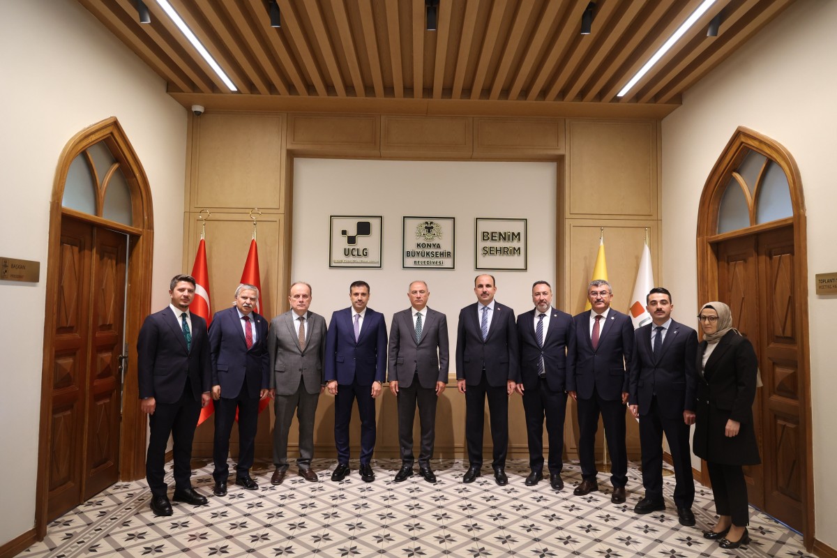 AK Parti Genel Başkan Vekili Efkan Âlâ, Başkan Altay’ı Ziyaret Etti