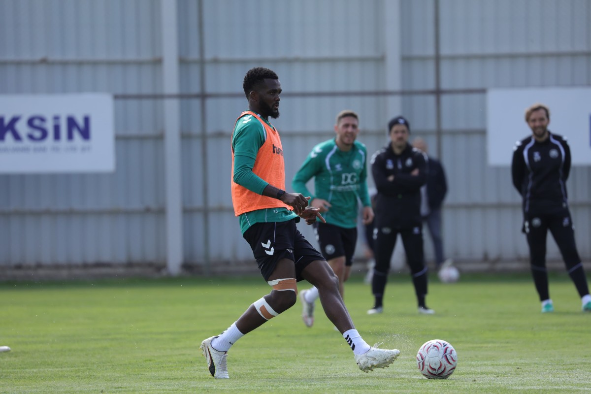 Konyaspor Pazar Gününü Tek İdmanla Tamamladı