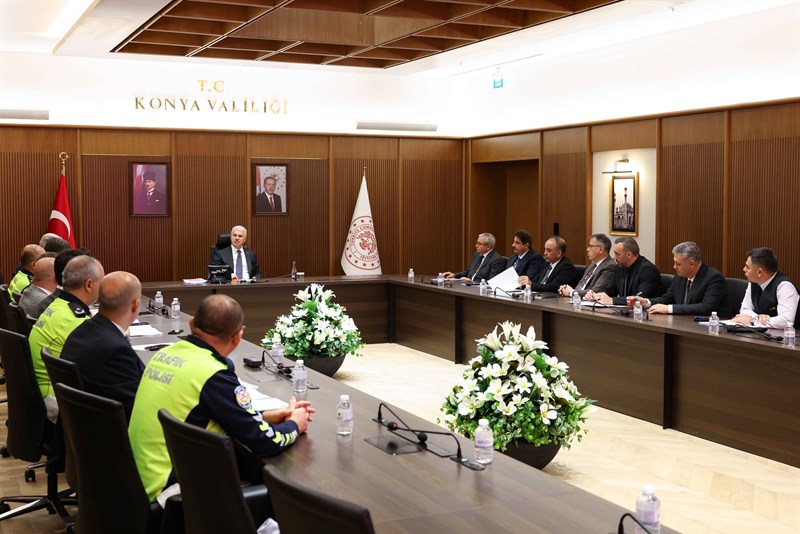 Konya’da İl Eğitim Güvenliği Yürütme Kurulu Toplantısı Yapıldı