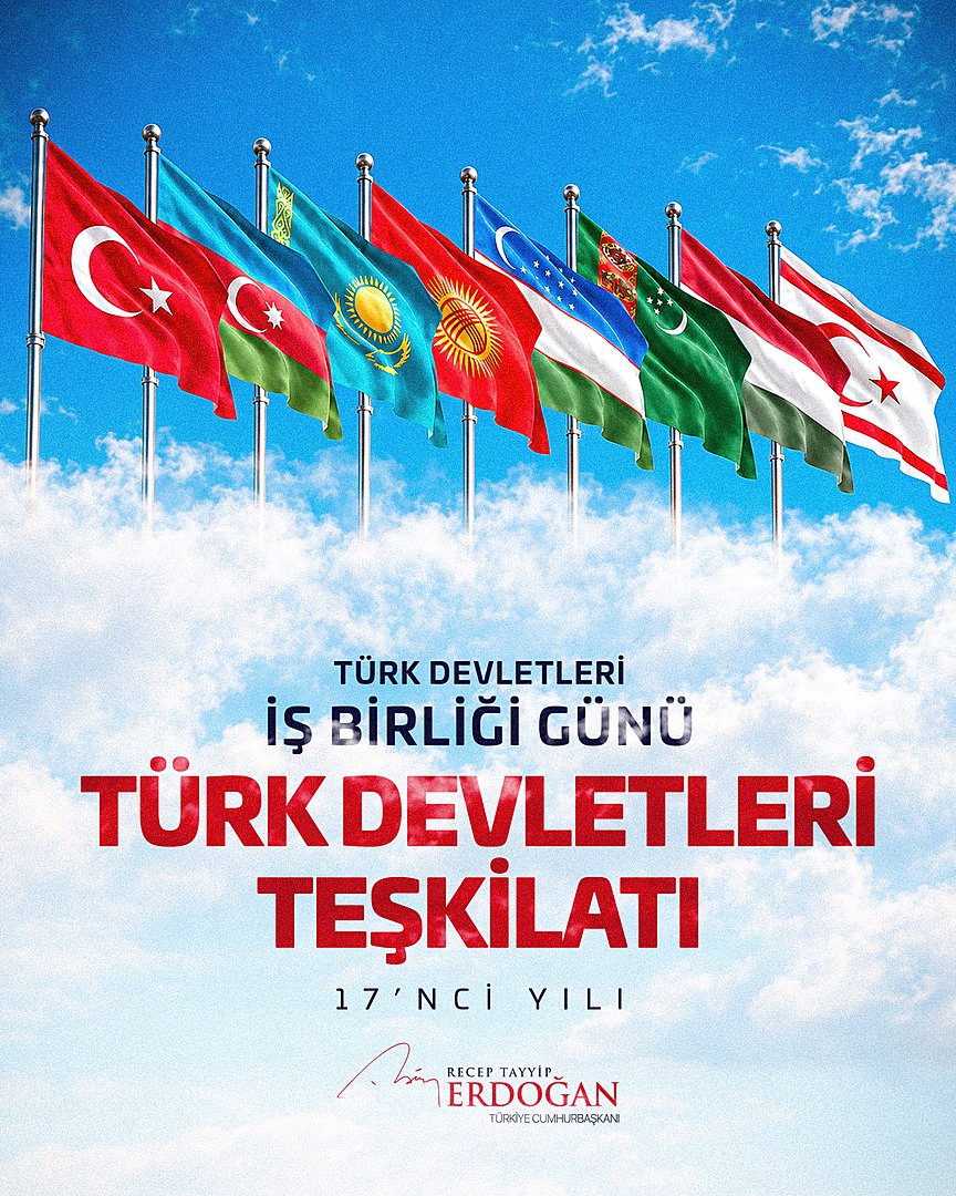 Cumhurbaşkanı Erdoğan’dan Türk Devletleri İş Birliği Günü Mesajı: 