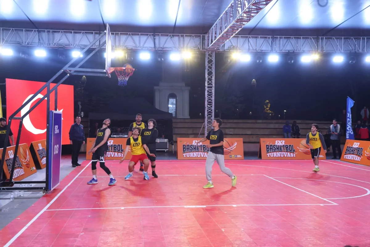 Konya’da 3x3 Basketbol Heyecanı