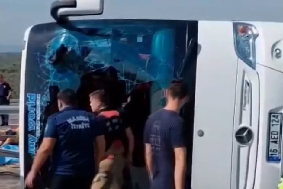 Manisa’da Feci Kaza!