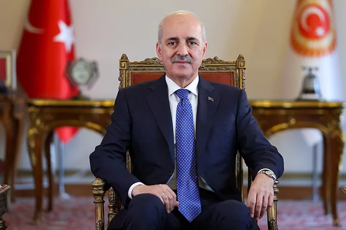 TBMM Başkanı Kurtulmuş Kırgızistan Yolcusu