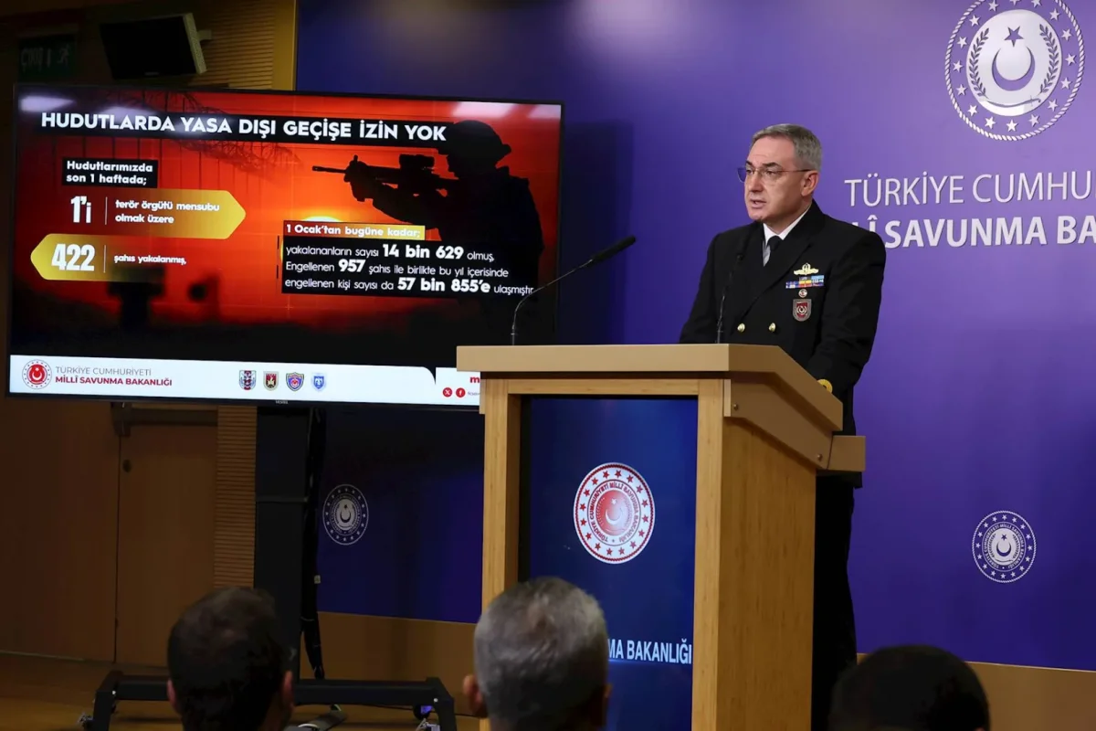 MSB Duyurdu: Hudutlarda 422 Kişi Yakalandı
