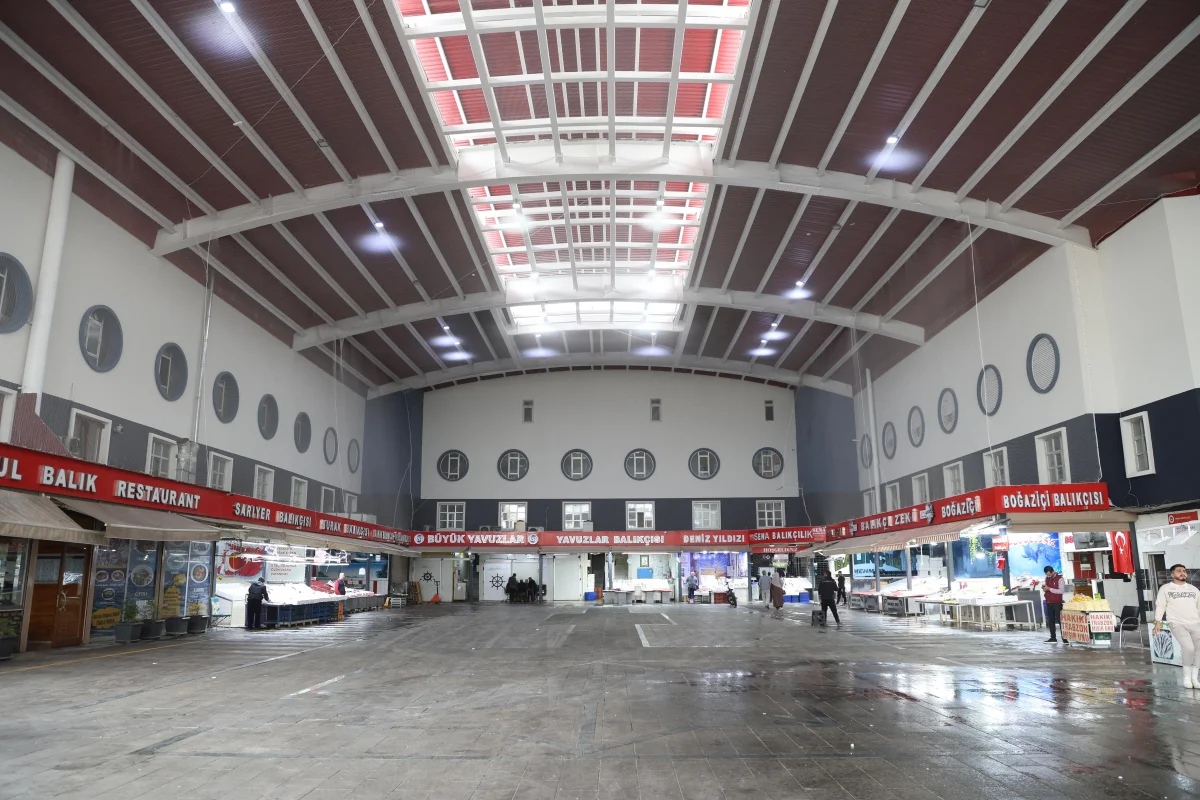 Konya Büyükşehir’den Balık Hali’ne Modern Dokunuş