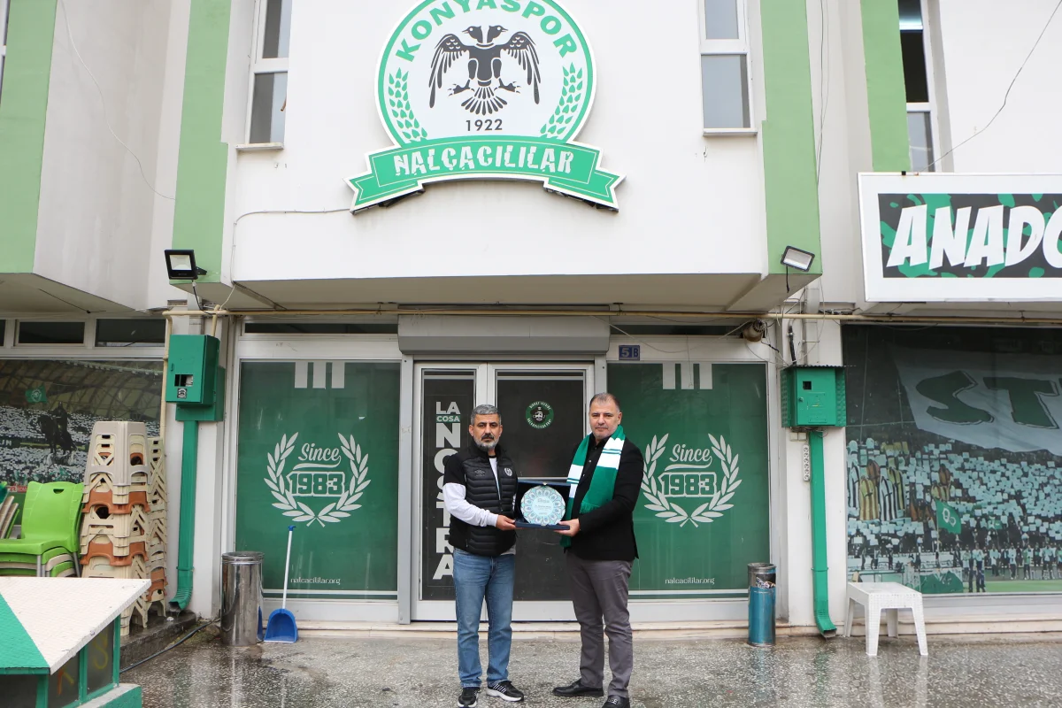 TÜGİKKONYAGİAD'dan Nalçacılılar Taraftarlar Derneğine Ziyaret