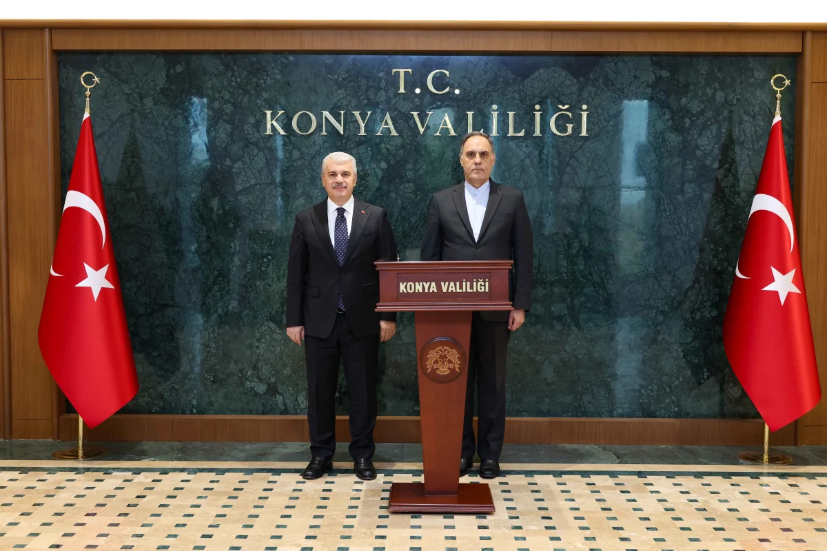 İran Ankara Büyükelçisi Habibollahzadeh’den Vali İbrahim Akın’a Ziyaret