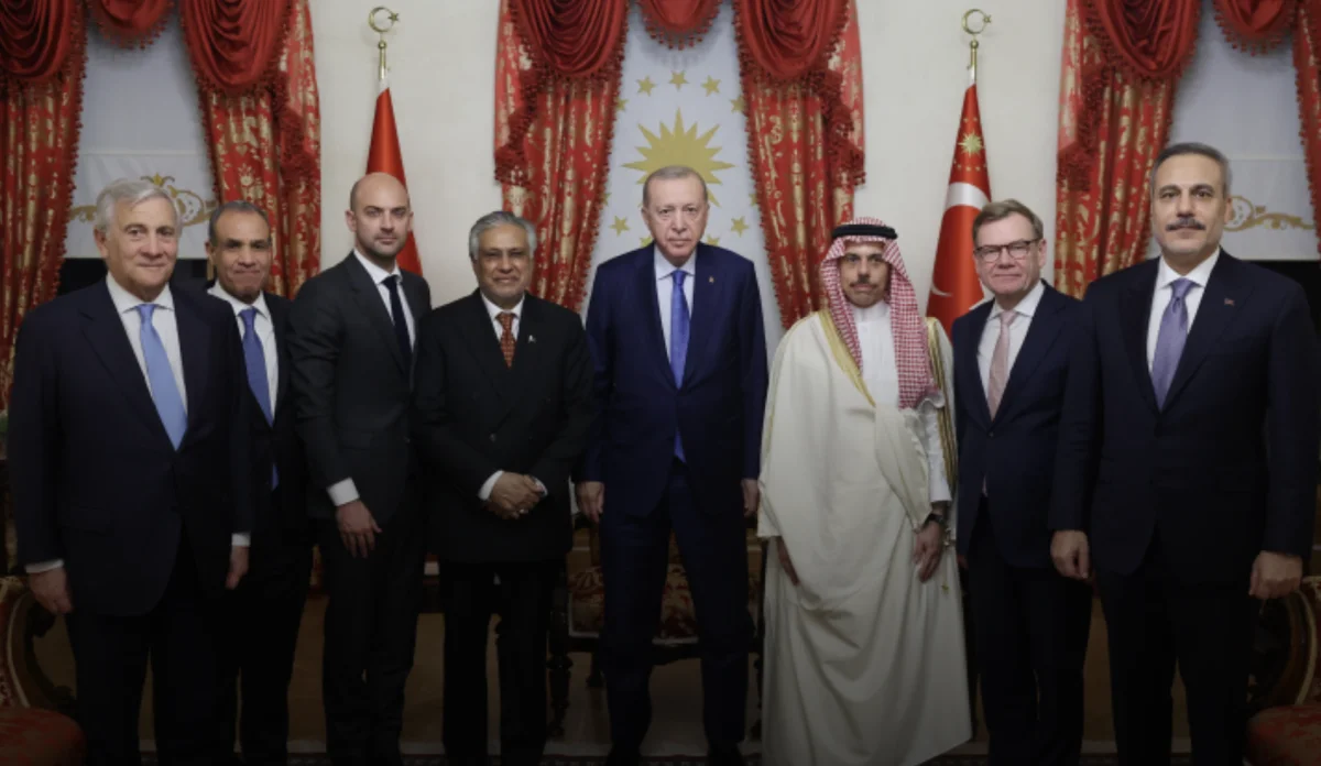 Cumhurbaşkanı Erdoğan’dan Dolmabahçe'de Diplomasi Trafiği