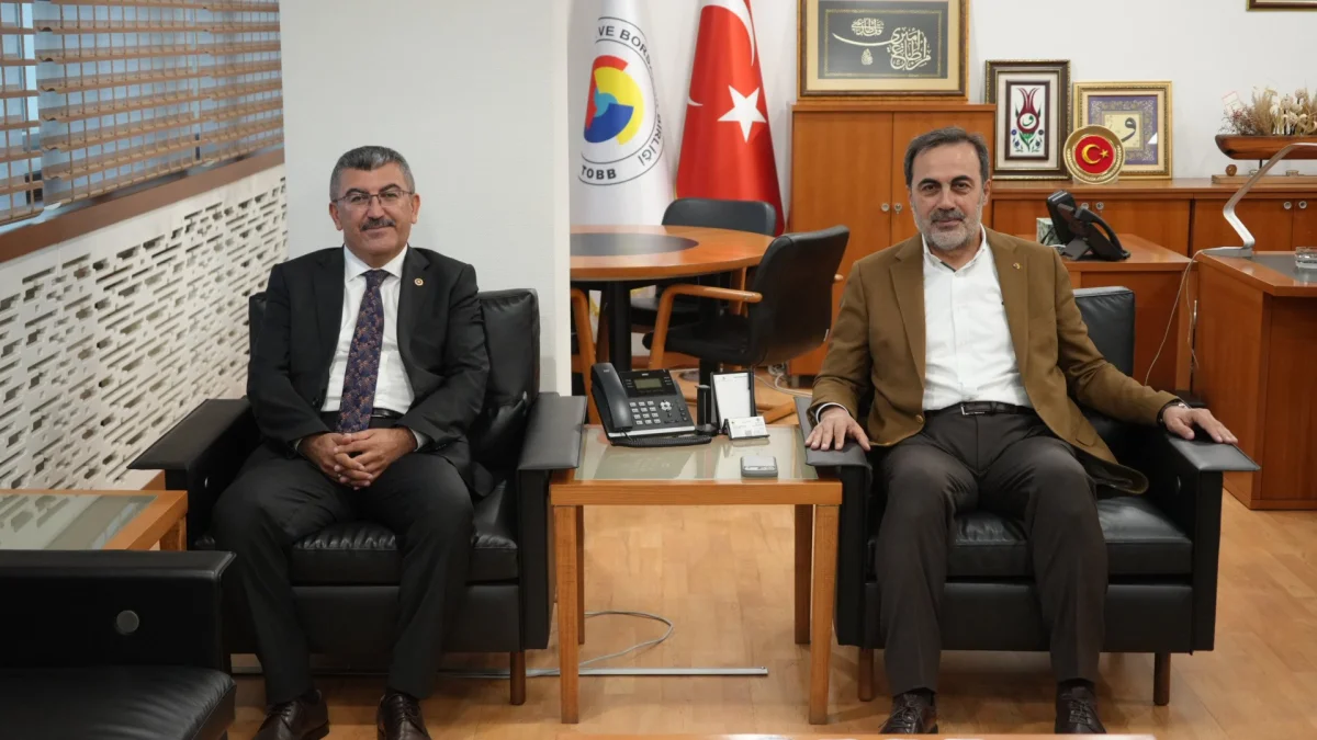 KTO Başkanı Selçuk Öztürk’ten Milletvekili Hasan Ekici’ye Teşekkür