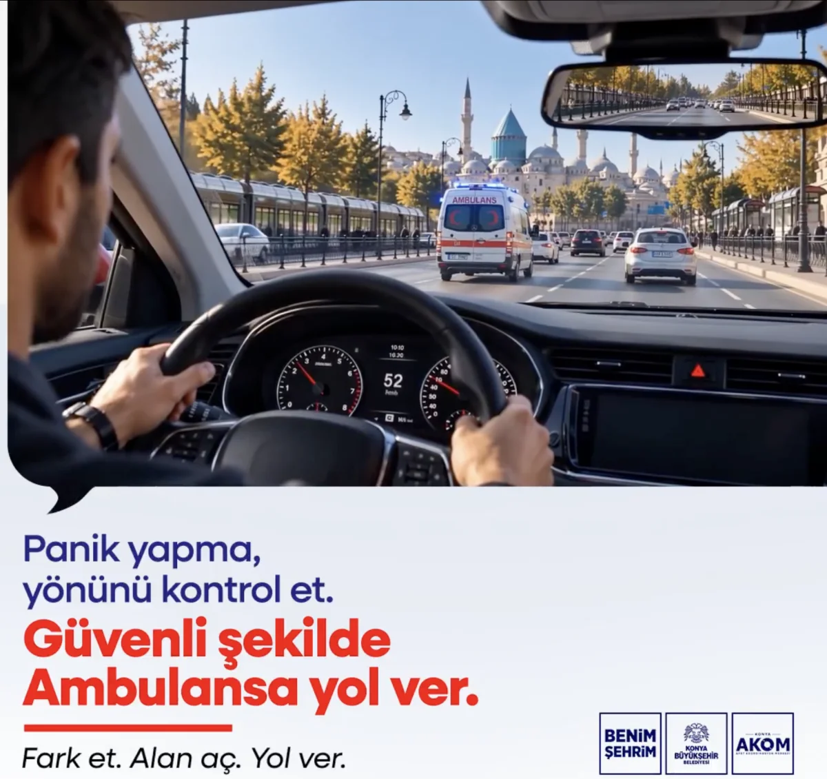 Konya AKOM’dan Sürücülere Hayati Uyarı
