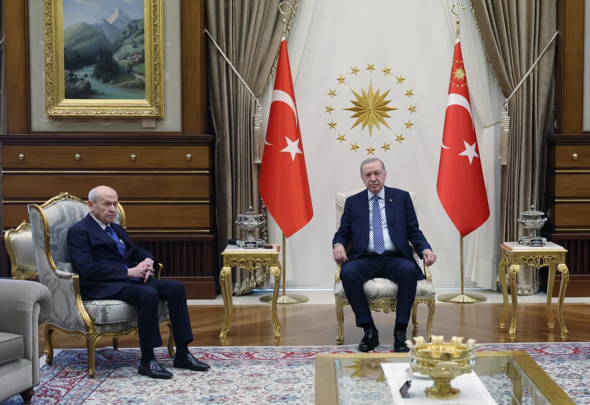 Cumhurbaşkanı Erdoğan, MHP Lideri Bahçeli İle Bir Araya Geldi!