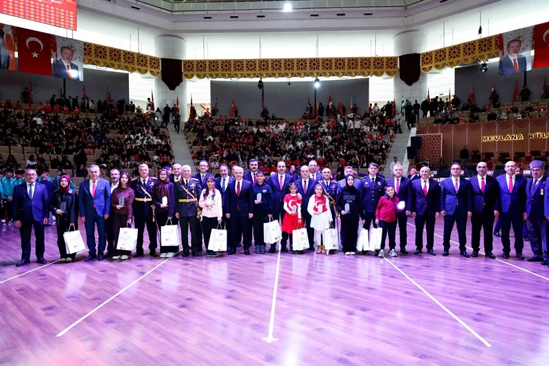 Konya’da 29 Ekim Cumhuriyet Bayramı’nın 103. Yılı Coşkuyla Kutlandı