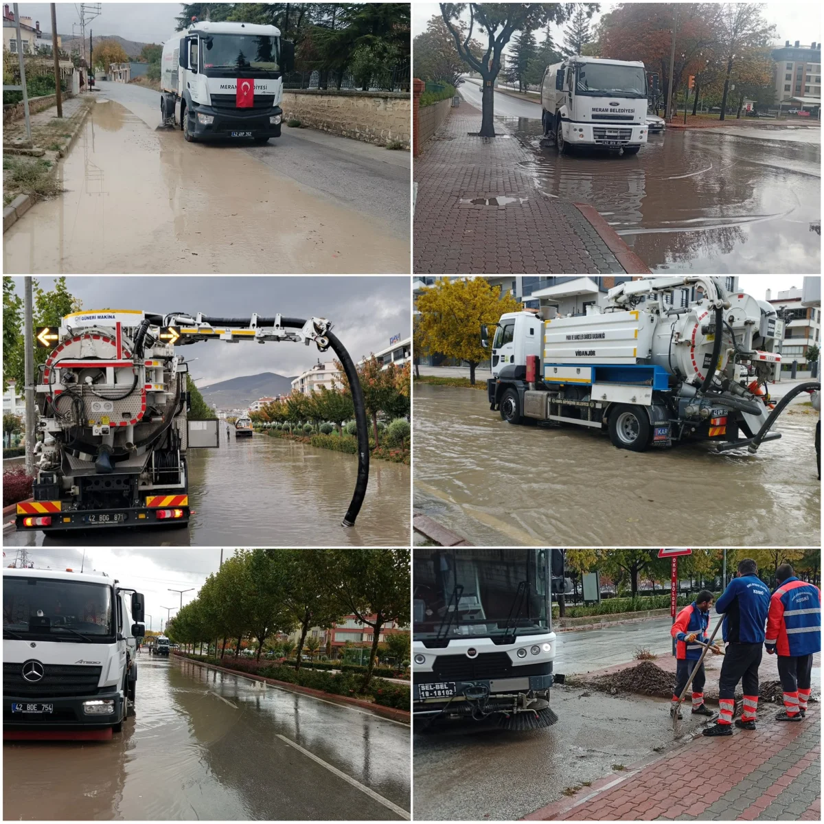 Sağanak Yağış Sonrası Su Tahliye Ve Müdahale Mesaisi!