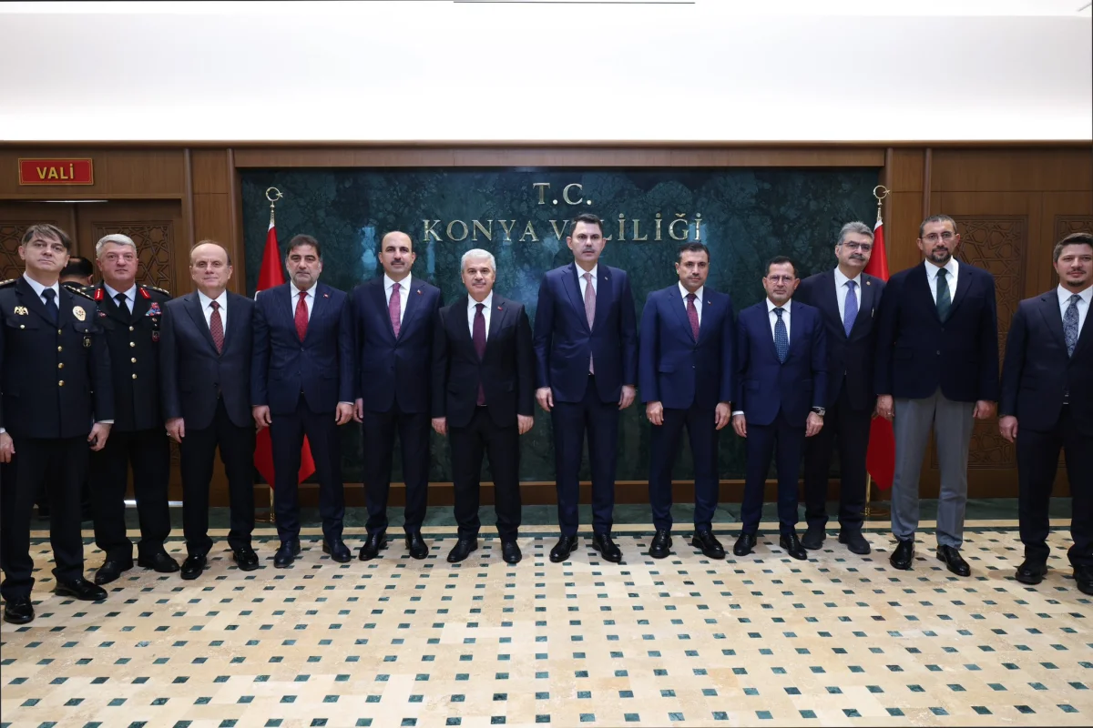 Bakan Murat Kurum Konya Valiliği’nde