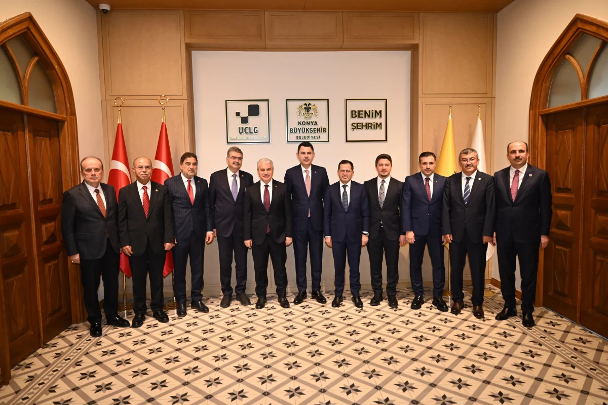 Bakan Murat Kurum’dan Konya Büyükşehir’e Ziyaret