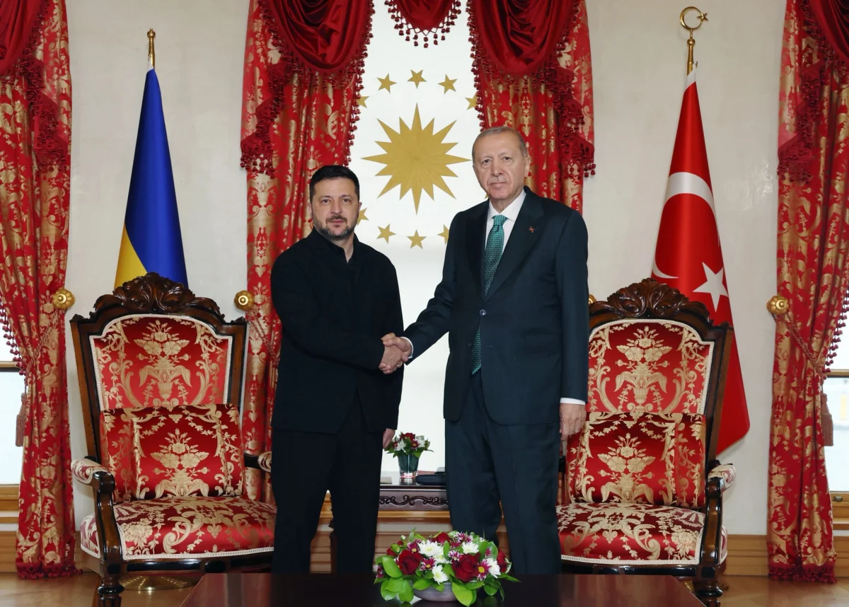 Cumhurbaşkanı Erdoğan, Ukrayna Lideri Zelenskiy İle Bir Araya Geldi!