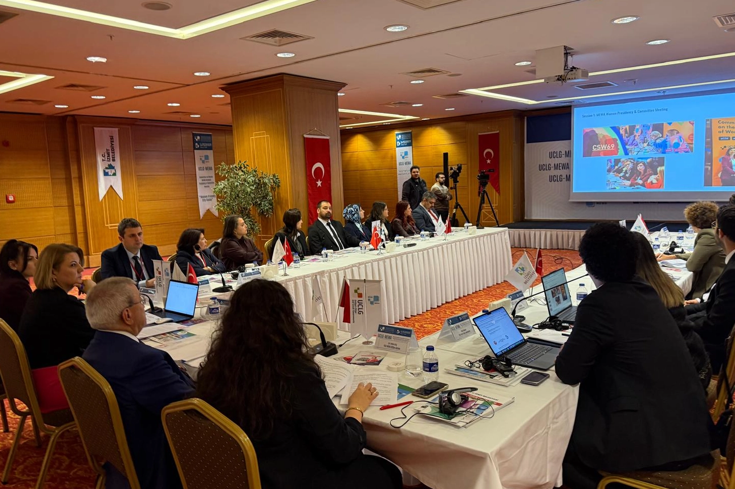 UCLG-MEWA Kadın Komitesi’nin İlk Oturumu Tamamlandı