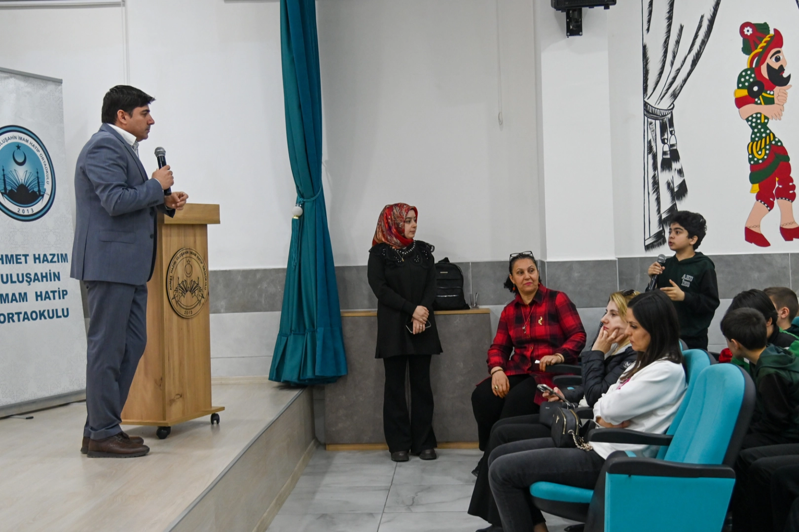 Mehmet Ali İnan Selçuklu'da Öğrencilerle Buluştu