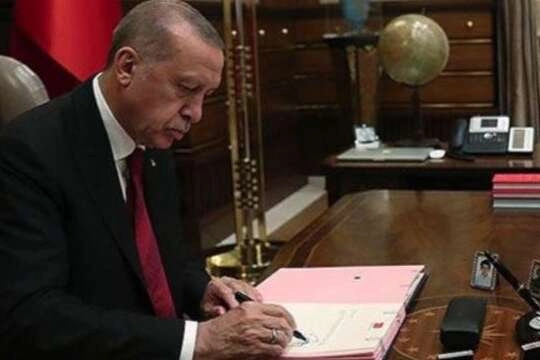 Erdoğan’dan Üst Düzey Atamalar
