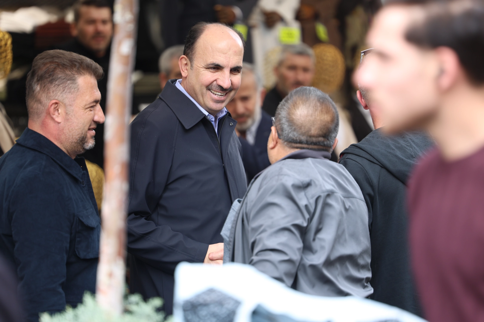 Konya'da Başkan Altay’dan Esnafa Bayram Ziyareti