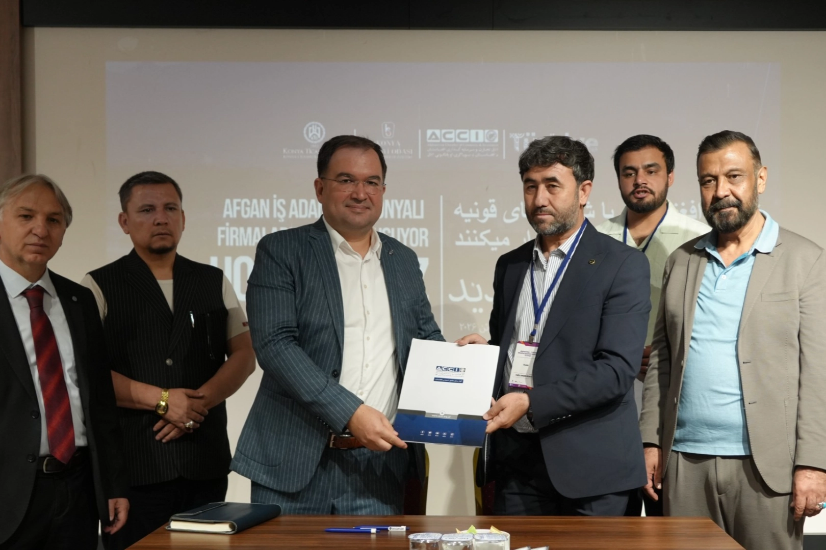 Konya İle Afganistan Arasında Ticari İş Birliği Köprüsü Kuruldu