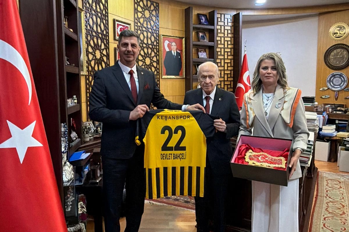 Devlet Bahçeli Keşansporlu Oldu!